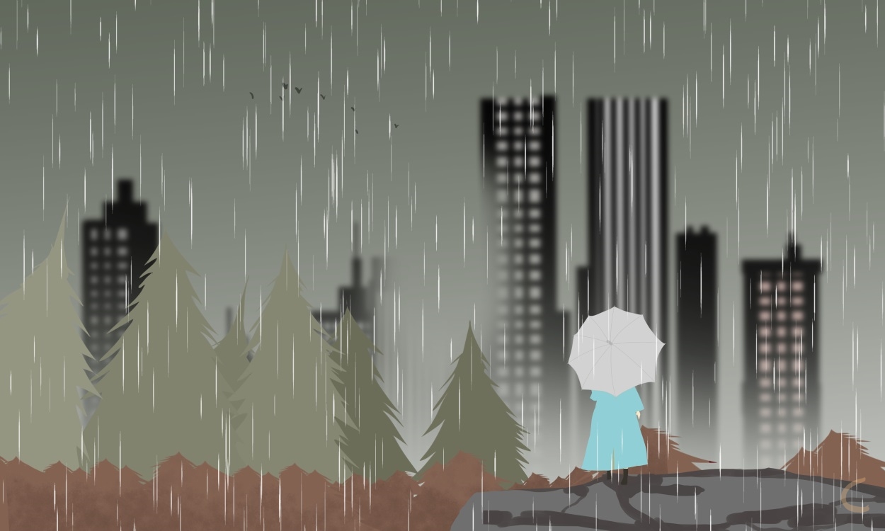 雨作文400字的(精选6篇)