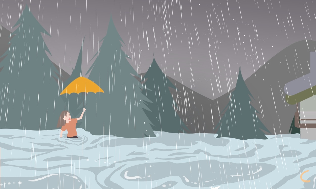 形容下雨唯美好句摘抄