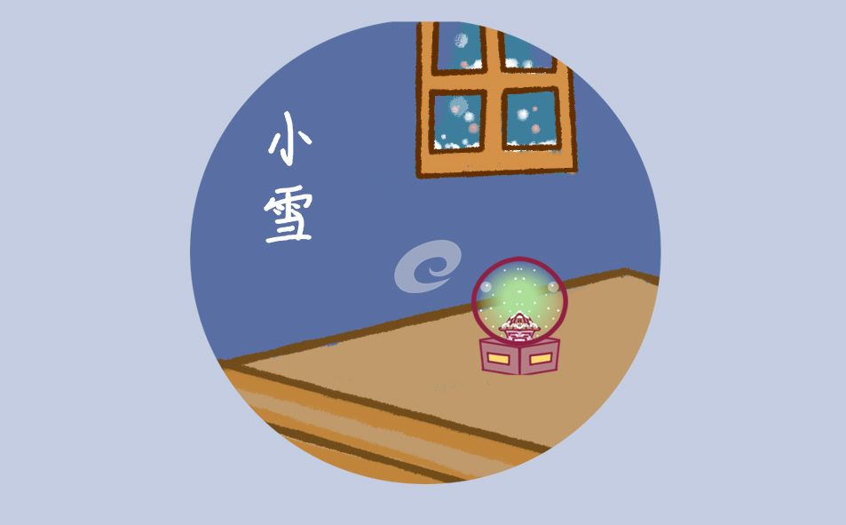 形容小雪很美的诗句