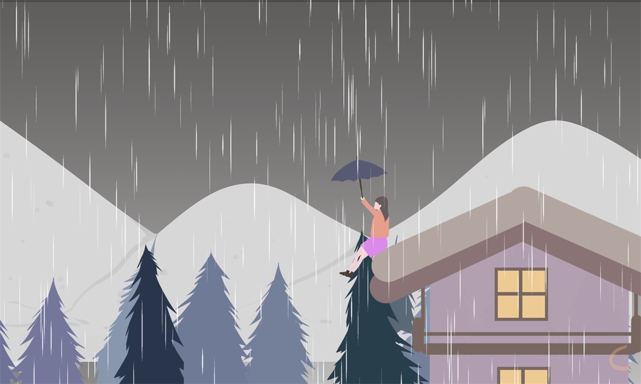 下雨天伤感又干净的文案200句