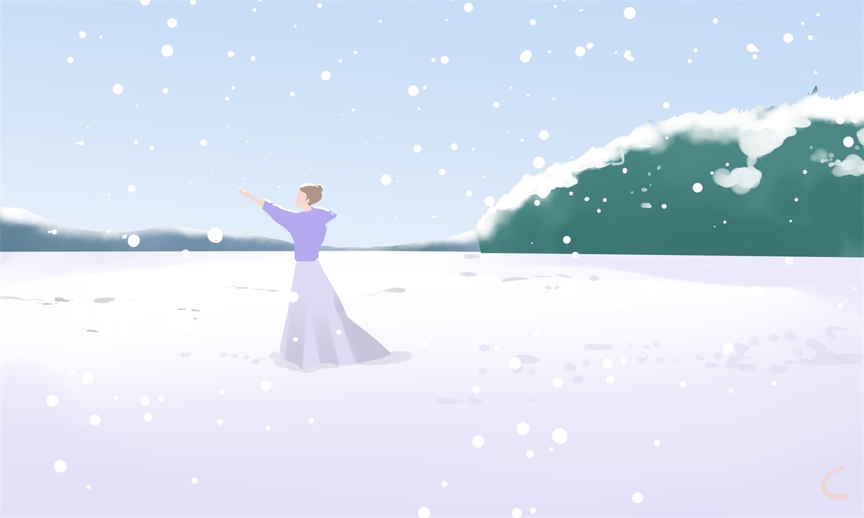 冬天第一场雪句子朋友圈经典
